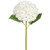 REAL TOUCH WHITE HYDRANGEA 19" STEM