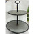 20.5" Metal 2 Tiered Stand