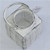 Lantern 5" Metal aged white