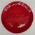 Salad Plate, Solid Red