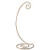 Small Spiral Ornament Stand Gold by Tripar