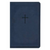KJV Everyday Study Bible, Navy Cross LeatherTouch