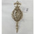 7" Gold Glittered Finial Ornament