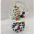 5.5" Snowman and Bird Glitter Snowglobe
