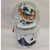 5.7" Musical Santa Cabin Snowglobe