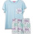 Simply Southern- T-Shirt Pajamas Set- Patchwork