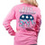 Pink Elephant Long Sleeve Tee by Simply Southern / Small