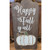 Happy Fall Y'all Rustic Wall Sign
