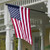American Flag House Applique Flag