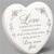 3.75" Love is Patient Heart Figurine