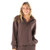 SImply Southern Scalloped Pullover- Coffee Brown