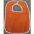 Terry Orange Toddler Bib