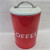 Tin Coffee Red