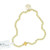 Simply Southern Faith Bracelet- Single Yellow/Gold Cross