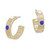 Prada Blue/White Earrings