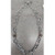 Silver/Brown Links Toggle Necklace