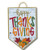 DK Designs Happy Thanksgiving Door Hanger