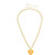 TN VolsLogo Heart Pendant Necklace