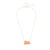 TN Vols Pave Outline Necklace