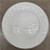 White Sandwich Plate Golden Rabbit