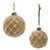 Taupe Ornament 3"D OR 4"D Glass