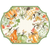 Posh Die Cut Placemat Hand Painted Green Chinoiseriat