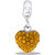November Heart Dangle Davinci Bead