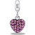 Dangle Heart Birthstone June Davinci Bead