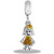 November Dangle Girl Davinci Bead