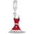 Red Dress Davinci Bead