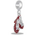 Red Heels Dangle Davinci Bead