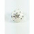 White Snowflake Davinci Bead