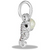 Seahorse with Pearl Davinci Bead