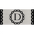 Scalloped Mono D mat