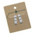 3 Stone Ivory on Silver Slide