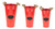 METAL BUCKETS W/CHALKBOARD & ROPE HANDLES 17"