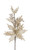 Jeweled Poinsettia Pick 19"H
