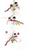 Glittered Snowman Pine Garland