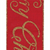 Tarleton Red/Gold Ribbon 2 1/2" wide wired