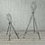 12" Metal Triple Wire Easel Small