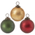 3" Textured Ball Ornament