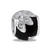 Black Crystal Flower Davinci Bead