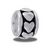 Heart Large Silver Bead by DaVinci