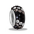 Black Multi 3 Row Crystal Davinci Bead