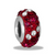 Red Multi 3 Row Crystal Davinci Bead