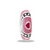 Pink Heart Spacer Davinci Bead