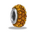 Amber Crystal  Davinci Bead