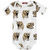 Bamboo One Piece Racoon 12-18Month