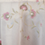 Isabella Emb Topper Cloth Rose