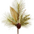 17" Pine Cone and Leaf Spray